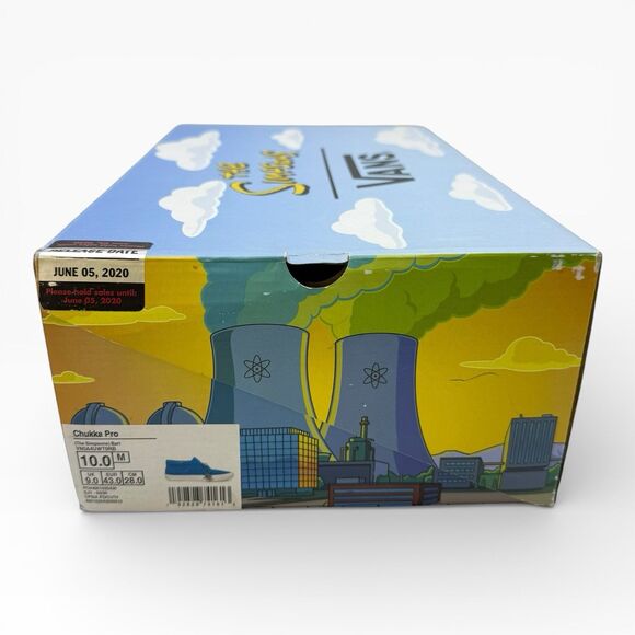 Vans x The Simpsons Bart Chukka Mens Size 10 - Picture 10 of 11